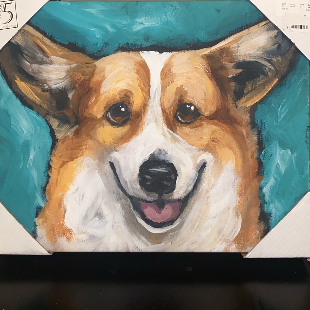 Corgi Painting